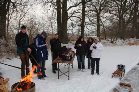 Jeersdorfer auf dem Eis