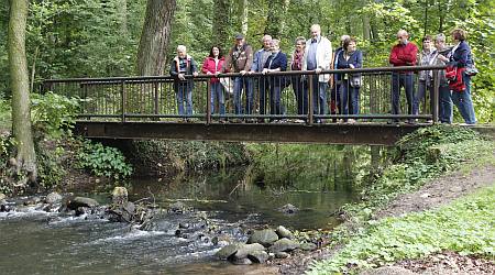 Jeersdorfer an einem der saubersten Flüsse Deutschlands der Stepenitz